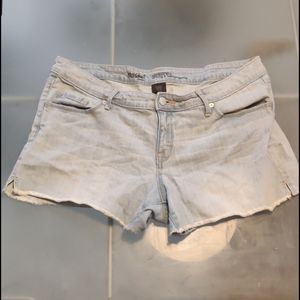 Light blue Jean shorts